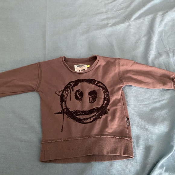 Nununu grey sweater size 18 to 24 months - Picture 5 of 5